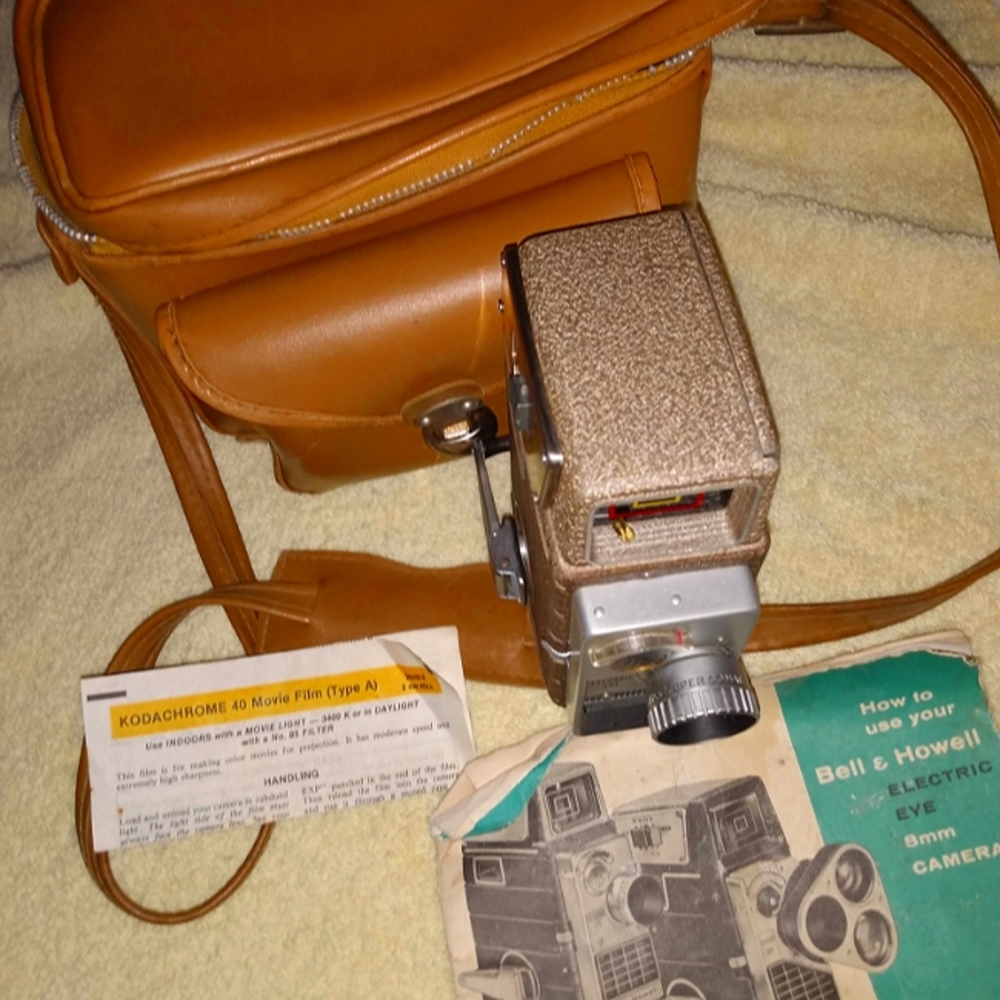 Bell and Howell 8 mm electric eye camera